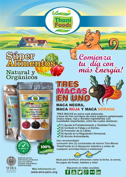 Maca  En Polvo - Thani Foods