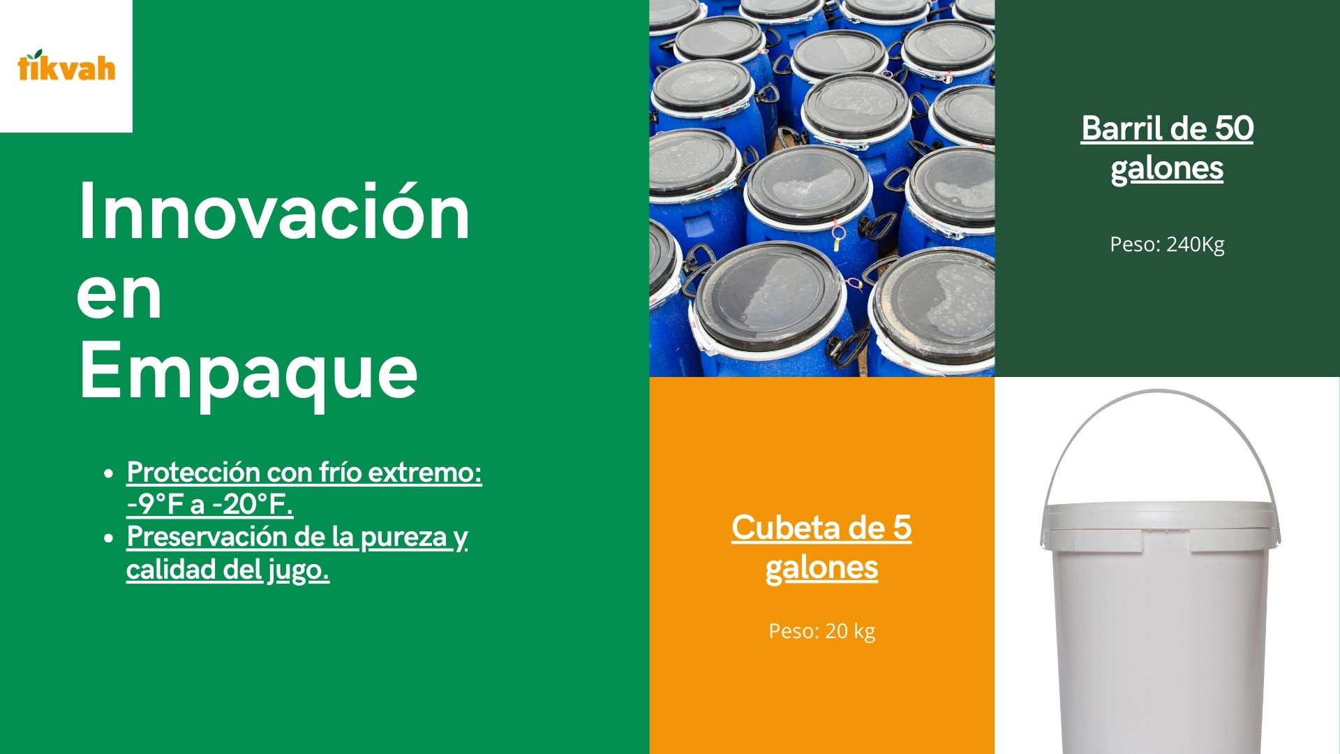 Jugo de limón - Exportadora Y Distribuidora Tikvah